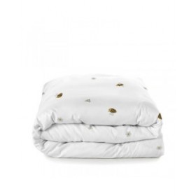 Set di copripiumino HappyFriday Mini Honey Multicolore Singolo 2 Pezzi
