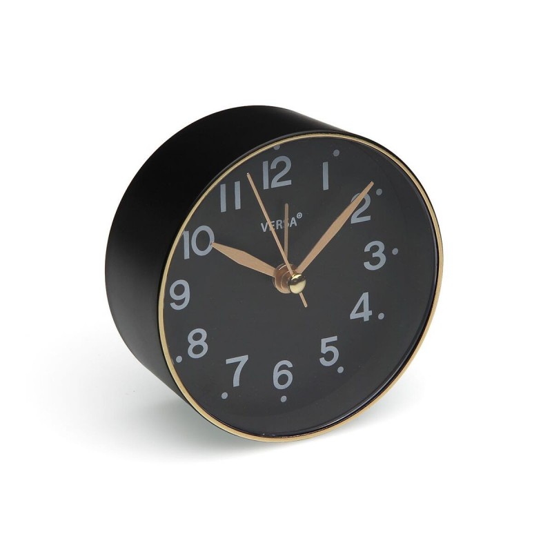 Orologio-Sveglia Versa Nero Plastica