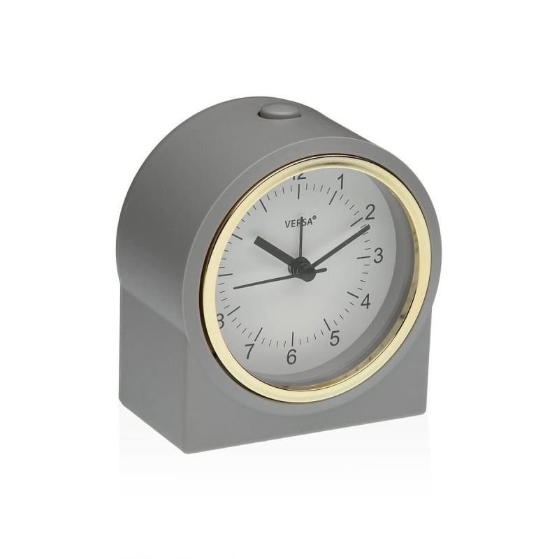 Orologio-Sveglia Versa Grigio Plastica