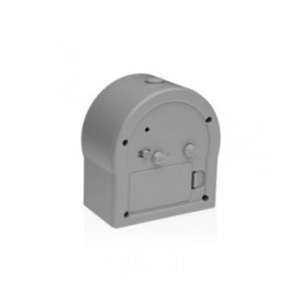 Orologio-Sveglia Versa Grigio Plastica