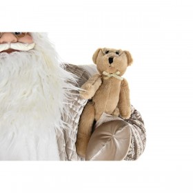Decorazione DKD Home Decor Babbo Natale Grigio PVC 60 x 50 x 124 cm
