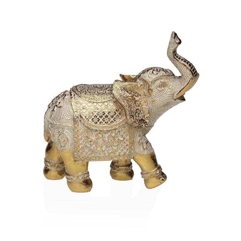 Statua Decorativa Versa Resina Elefante 8,3 X 17,7 X 17,5 CM