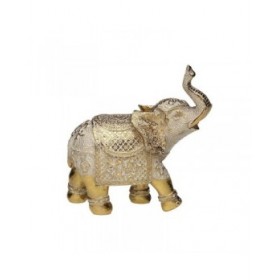 Statua Decorativa Versa Resina Elefante 8,3 X 17,7 X 17,5 CM