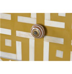 Decorazione DKD Home Decor Coni Natale LED Bianco Nero Rosso Naturale Argentato 20 x 20 x 80 cm (3 Pezzi)