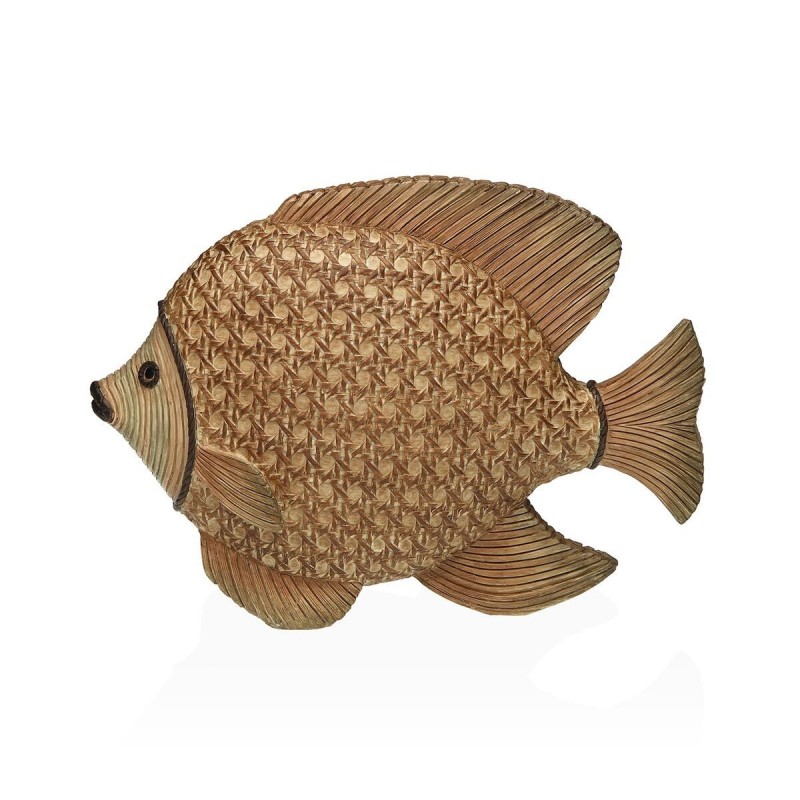 Statua Decorativa Versa Resina Pesce 17 x 14 x 29,5 cm