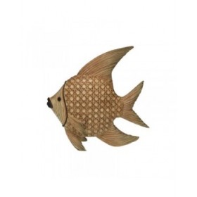 Statua Decorativa Versa Resina Pesce 17,5 X 8 X 24 CM