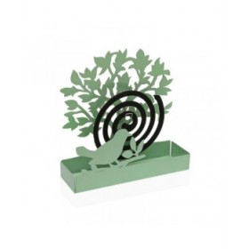 Supporto per spirali antizanzare Versa Verde Metallo 5 x 17 x 17 cm Albero
