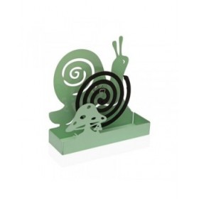 Supporto per spirali antizanzare Versa Verde Metallo 5 x 17 x 17 cm Caracol
