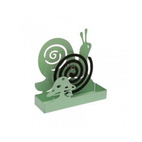 Supporto per spirali antizanzare Versa Verde Metallo 5 x 17 x 17 cm Caracol