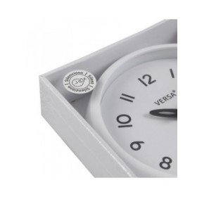 Orologio da Parete Versa Bianco Plastica