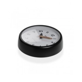 Orologio da Parete Versa Bianco Nero Plastica