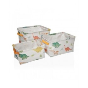 Cestino Versa Tessile 22 x 12 x 10 cm 18 x 14 x 28 cm 25 x 15 x 12 cm 28 x 18 x 14 cm