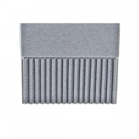 Dispenser di Sapone DKD Home Decor Grigio Argentato Resina polipropilene