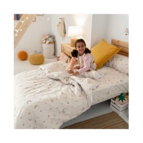Set di copripiumino HappyFriday Mini Iris Multicolore 2 Pezzi