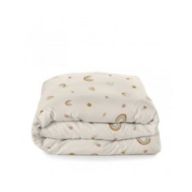Set di copripiumino HappyFriday Mini Iris Multicolore 2 Pezzi