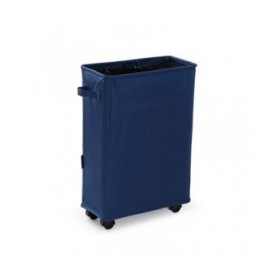 Cesto per i Panni Sporchi Versa Azzurro Minimalista 18,5 x 58 x 39 cm