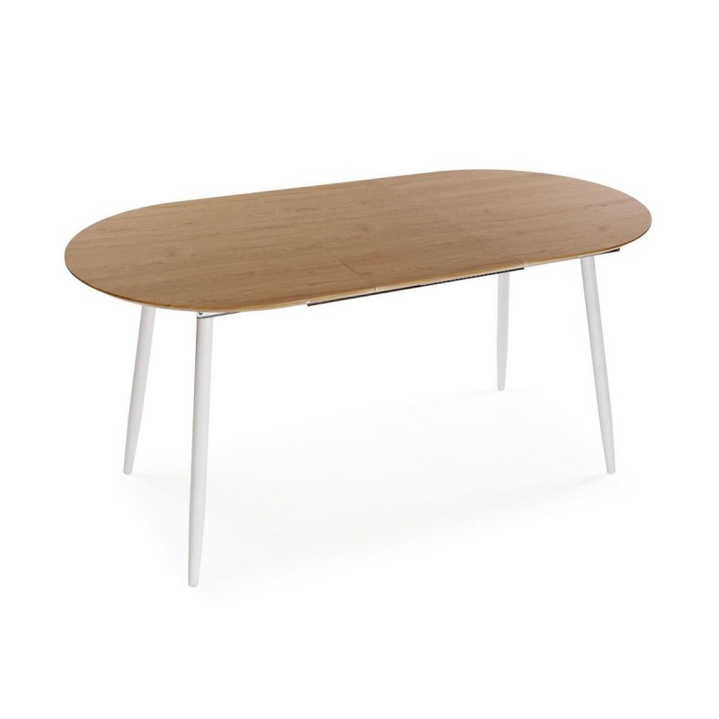 Tavolo da Pranzo Versa DOINYO  Bianco Metallo Legno MDF 80 x 75 x 160 cm