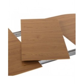 Tavolo da Pranzo Versa DOINYO  Bianco Metallo Legno MDF 80 x 75 x 160 cm