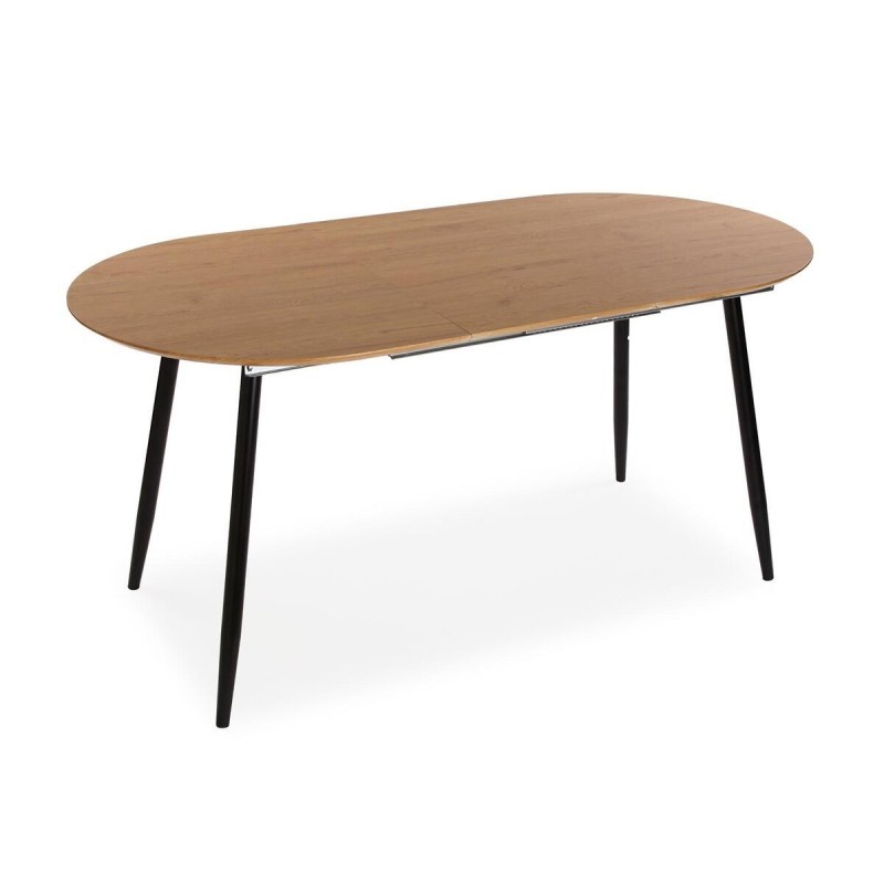 Tavolo da Pranzo Versa DOINYO  Nero Metallo Legno MDF 80 x 75 x 160 cm