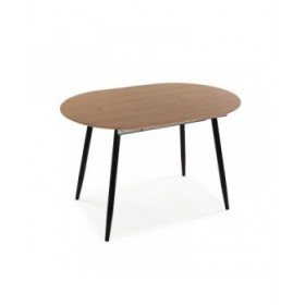 Tavolo da Pranzo Versa DOINYO  Nero Metallo Legno MDF 80 x 75 x 160 cm