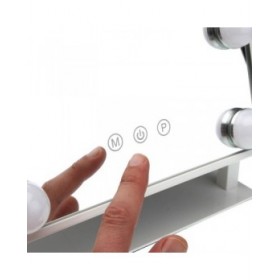 Specchio Versa Metallo Cristallo 5 X 30 X 25 CM