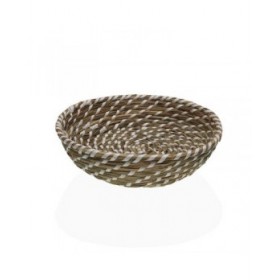 Cestino Versa Tessile Giacinto d'acqua 25 x 8 x 25 cm