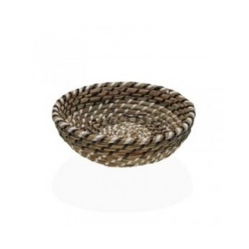 Cestino Versa Tessile Giacinto d'acqua 25 x 8 x 25 cm