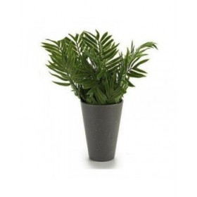 Vaso Ibergarden Verde Plastica 13 x 25 x 13 cm