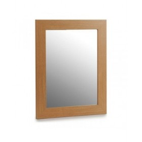 Specchio da parete 8430852220400 Marrone Legno Cristallo (39 x 49 cm)