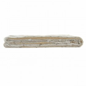 Coperta DKD Home Decor Bianco Beige Animale Montagna Selvaggio 150 x 200 x 2 cm 130 x 170 x 2 cm