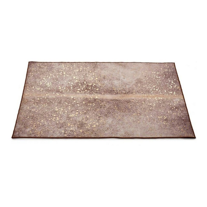 Tappeto 996857 Marrone Bianco Poliestere