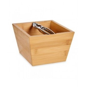Schiaccianoci Kinvara JWKW-4410 Marrone Metallo Bambù 16 x 11 x 16 cm Schiaccianoci