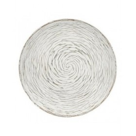 Tavolo aggiuntivo Spirali 40 x 39 x 40 cm Legno Marrone Bianco