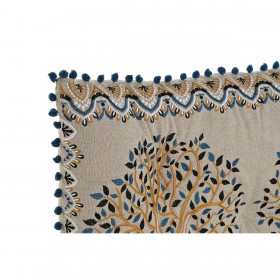 Poltrona DKD Home Decor Giallo Azzurro Beige 145 x 76 x 1 cm