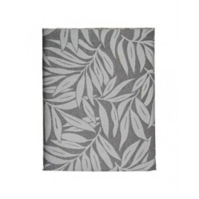 Tovaglia Kinvara Bianco Grigio Jacquard