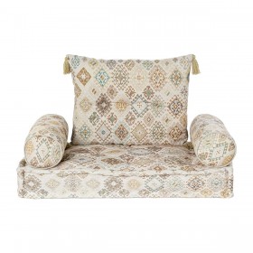 Poltrona da giardino DKD Home Decor Beige 90 x 50 x 55 cm