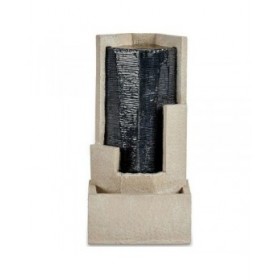 Fonte ‎S3608828 Nero Marrone Triangolo Resina (21 x 48,5 x 25 cm)