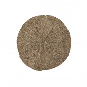 Tappeto DKD Home Decor Naturale (120 x 1 x 120 cm)