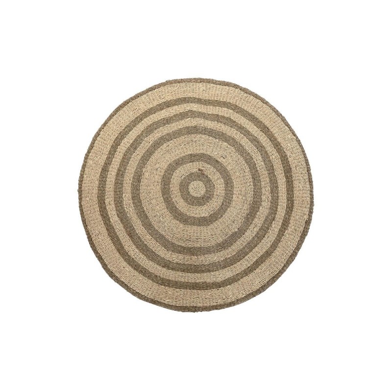 Tappeto DKD Home Decor Beige Marrone (150 x 1 x 150 cm)