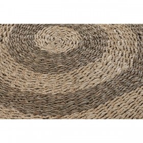 Tappeto DKD Home Decor Beige Marrone (150 x 1 x 150 cm)