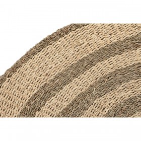 Tappeto DKD Home Decor Beige Marrone (150 x 1 x 150 cm)