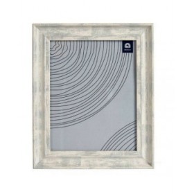 Cornice Portafoto 26 x 2 x 31 cm Cristallo Argentato Legno Marrone Plastica