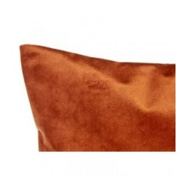 Cuscino Poliestere Velluto Arancio (45 x 13 x 45 cm)