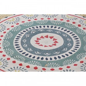 Tappeto DKD Home Decor Marrone Multicolore (200 x 200 x 0,75 cm)