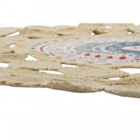 Tappeto DKD Home Decor Marrone Multicolore (200 x 200 x 0,75 cm)
