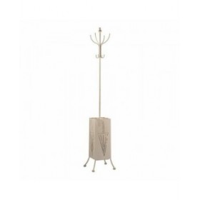 Appendiabiti ‎S3609674 Portaombrelli Metallo Crema (34 x 188 x 34 cm)