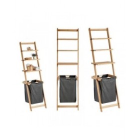 Scaffale Kipit MH15930H Marrone Grigio Legno 36 x 151 x 41,5 cm