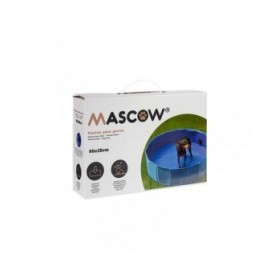 Piscina Smontabile Mascow TOY210715S Azzurro 80 x 20 x 80 cm Animali Domestici
