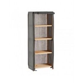 Scaffale Kipit MH10228H Marrone Grigio Legno 30 x 113 x 42 cm
