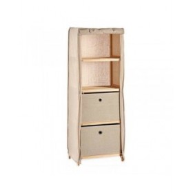 Scaffale Kipit MH10228CF-1 Marrone Beige Legno 28 x 113 x 42 cm
